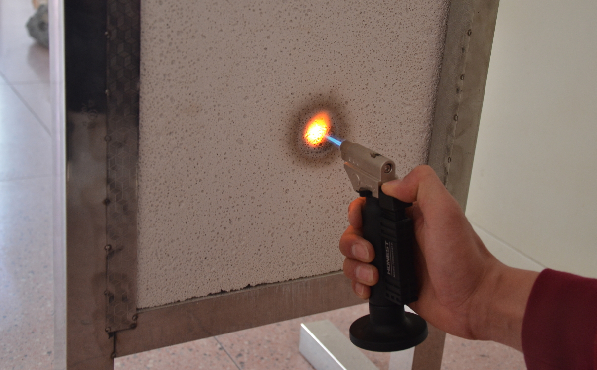 外墙保温系统防火性能测试